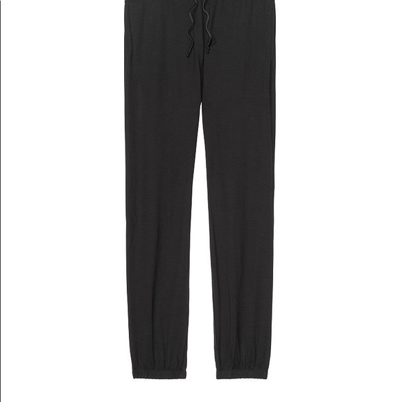 New Victoria’s Secret modal draped jogger black S - Picture 4 of 5